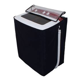 Glassiano Transparent Washing Machine Cover For Samsung WT655QPNDRP/XTL 6.5 kg Semi Automatic Top Loading Washing Machine