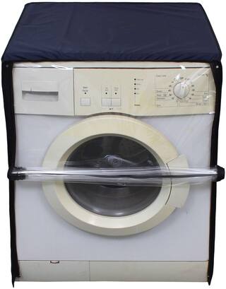 Glassiano Transparent Washing Machine Cover For BOSCH WAX16160IN Front Loading 6 Kg