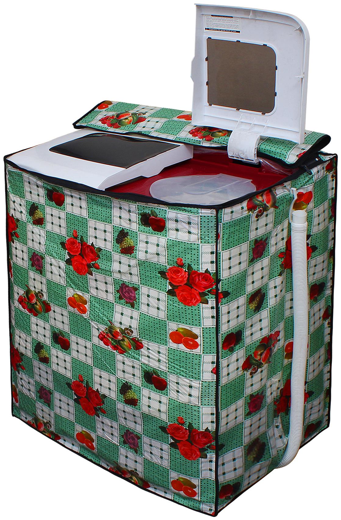 

Glassiano Washing Machine Cover for Samsung WT1007AG Semi Automatic Top Load 8 kg Washing Machine DA05