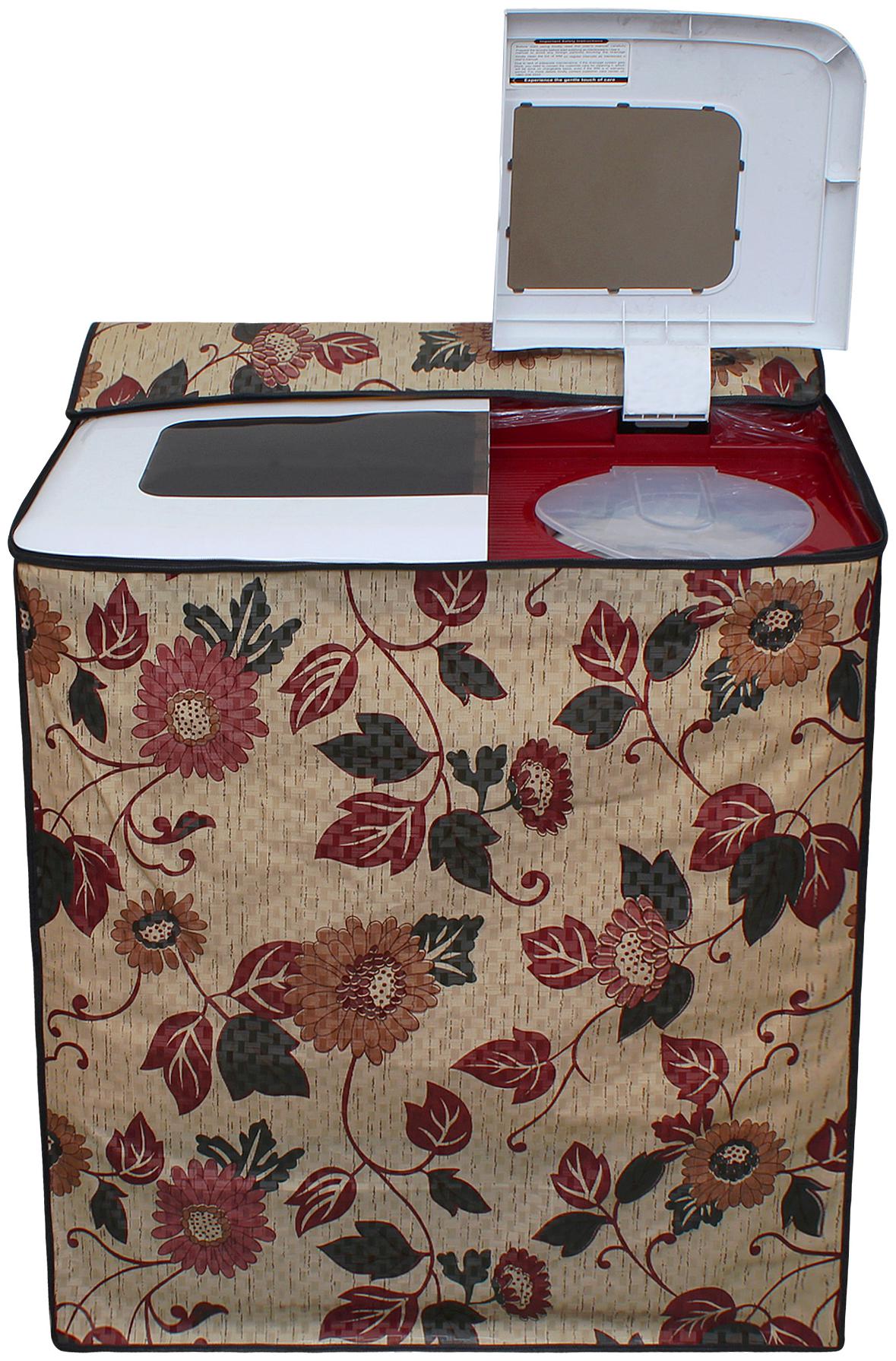 

Glassiano Washing Machine Cover For LG P8073R3FA 7 kg Semi Automatic Top Loading Washing Machine