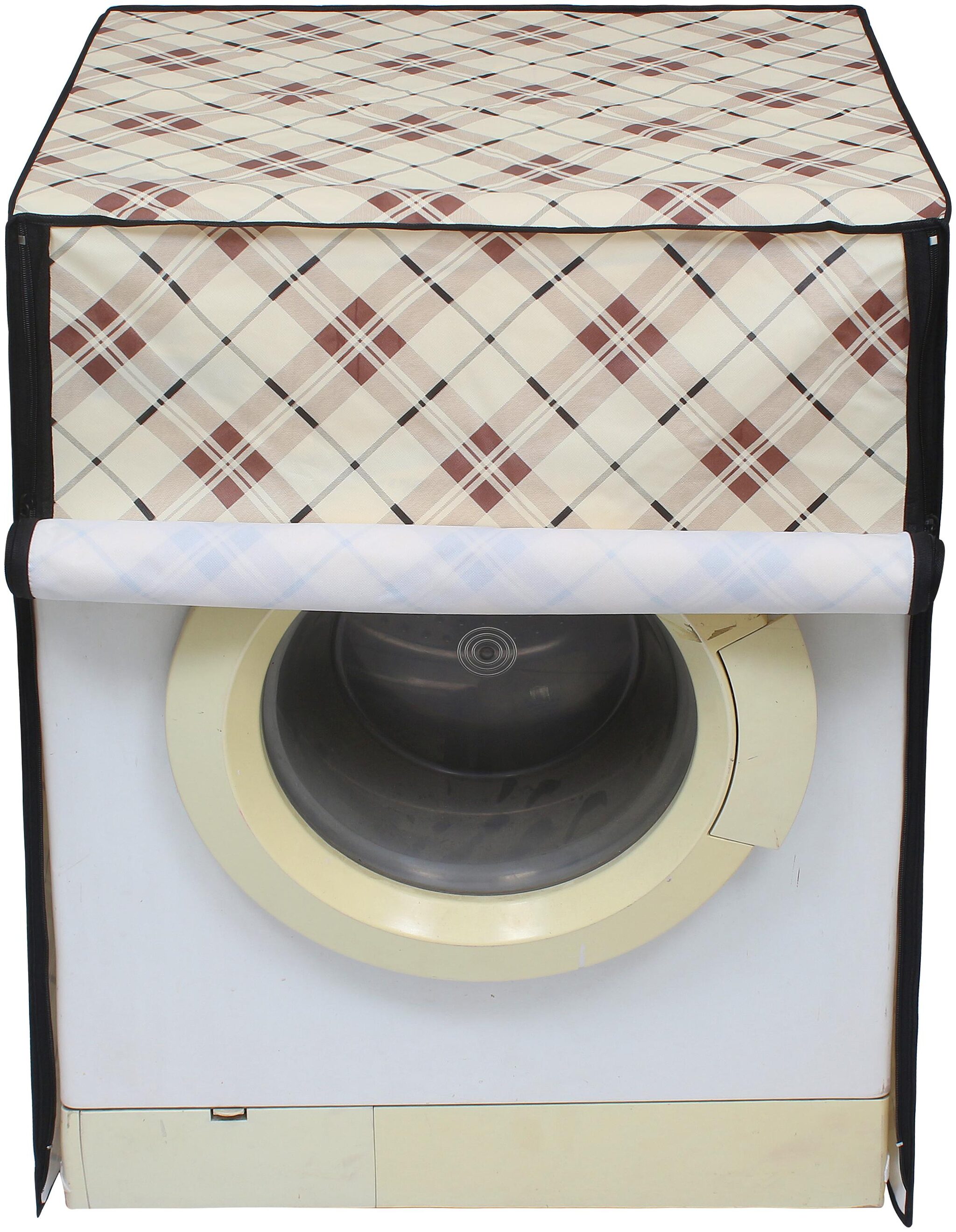

Glassiano Washing Machine Cover for Mitashi WMFA600K100 FL Fully Automatic Front Load 6 kg CAM01