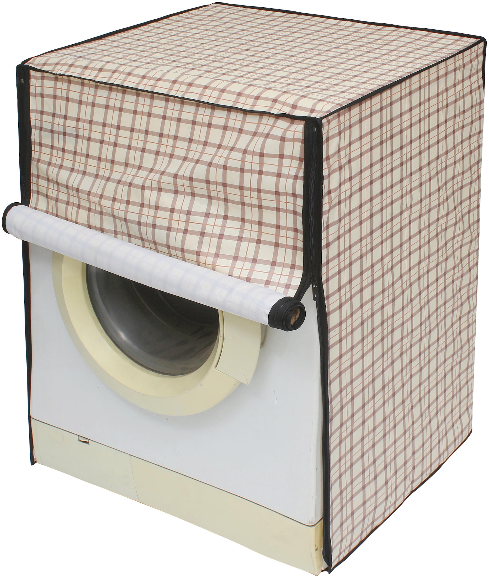 

Glassiano Washing Machine Cover for LG FH4G6TDNL42 Fully Automatic Front Load 8 kg CAM03
