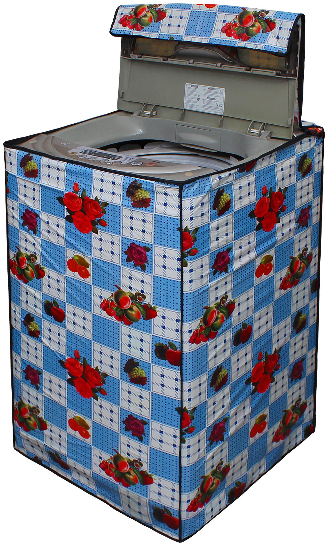 

Glassiano Washing Machine Cover For Fully Automatic Top Load Midea MWMTL065MWO 6 5 kg Washing Machine DA08