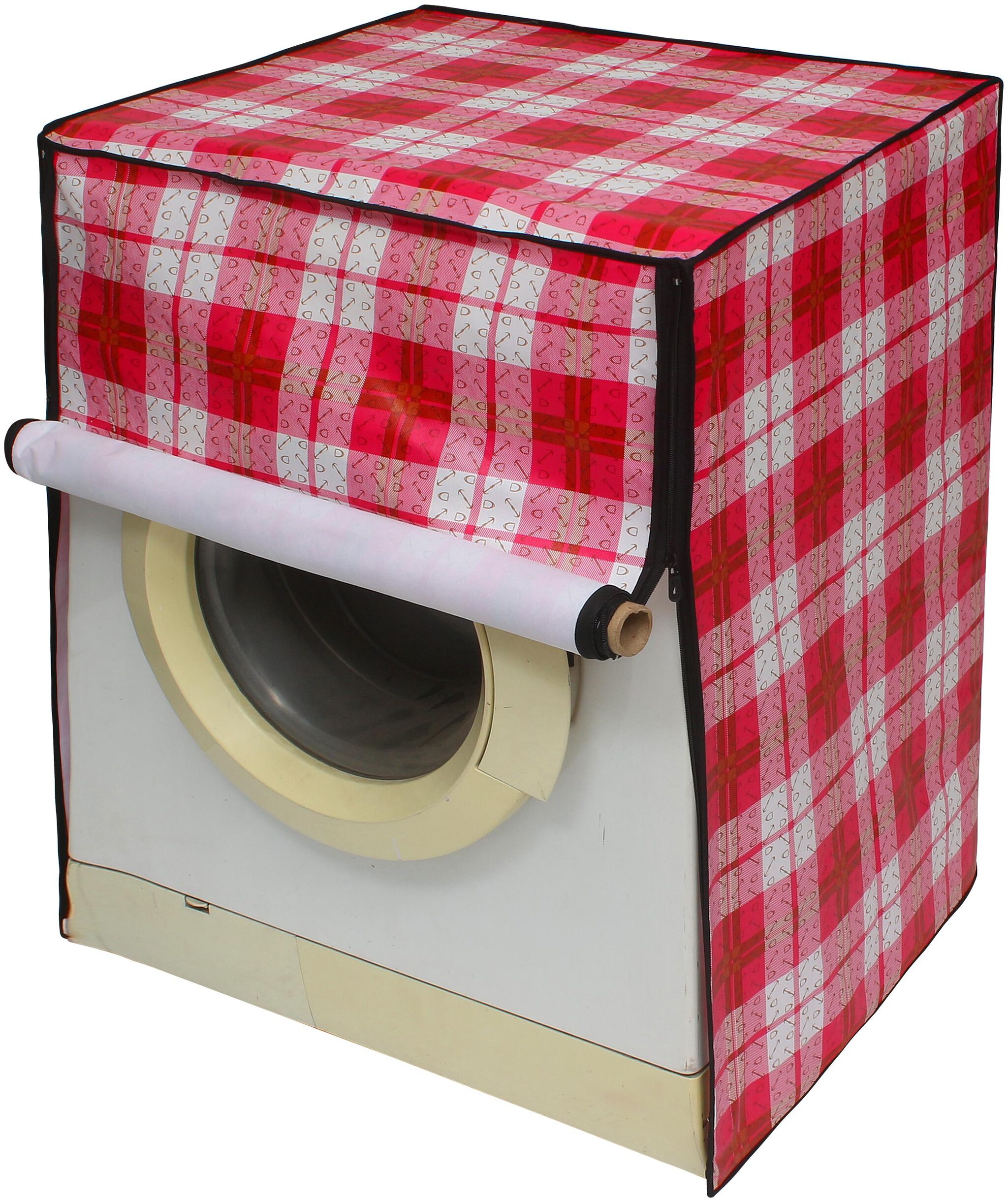 

Glassiano Washing Machine Cover for LG F1256NDP Washer Dryer Fully Automatic Front Load 6 kg CAM09