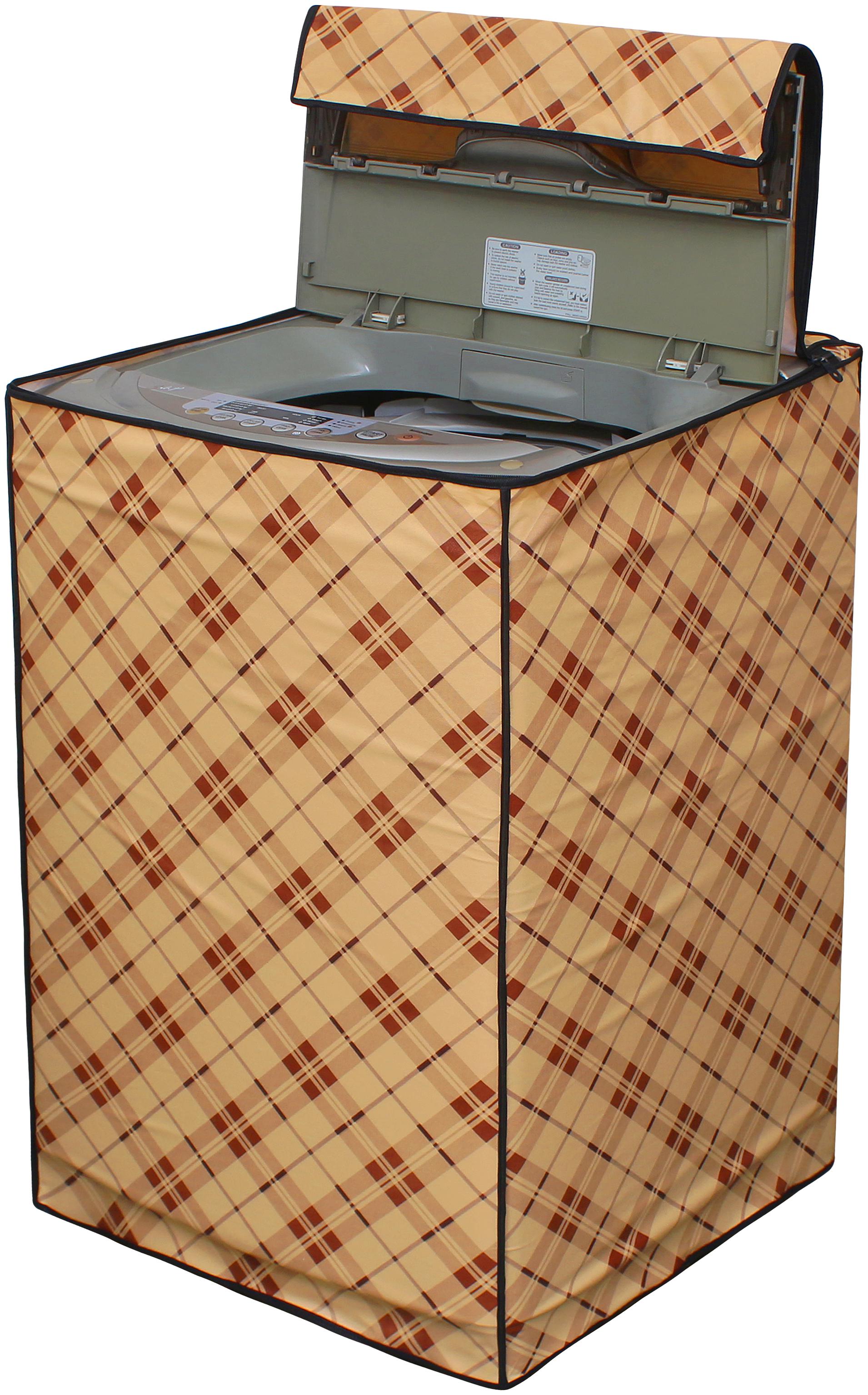 

Glassiano Washing Machine Cover For Fully Automatic Top Load Whirlpool 360 7 kg Washing Machine CAM02