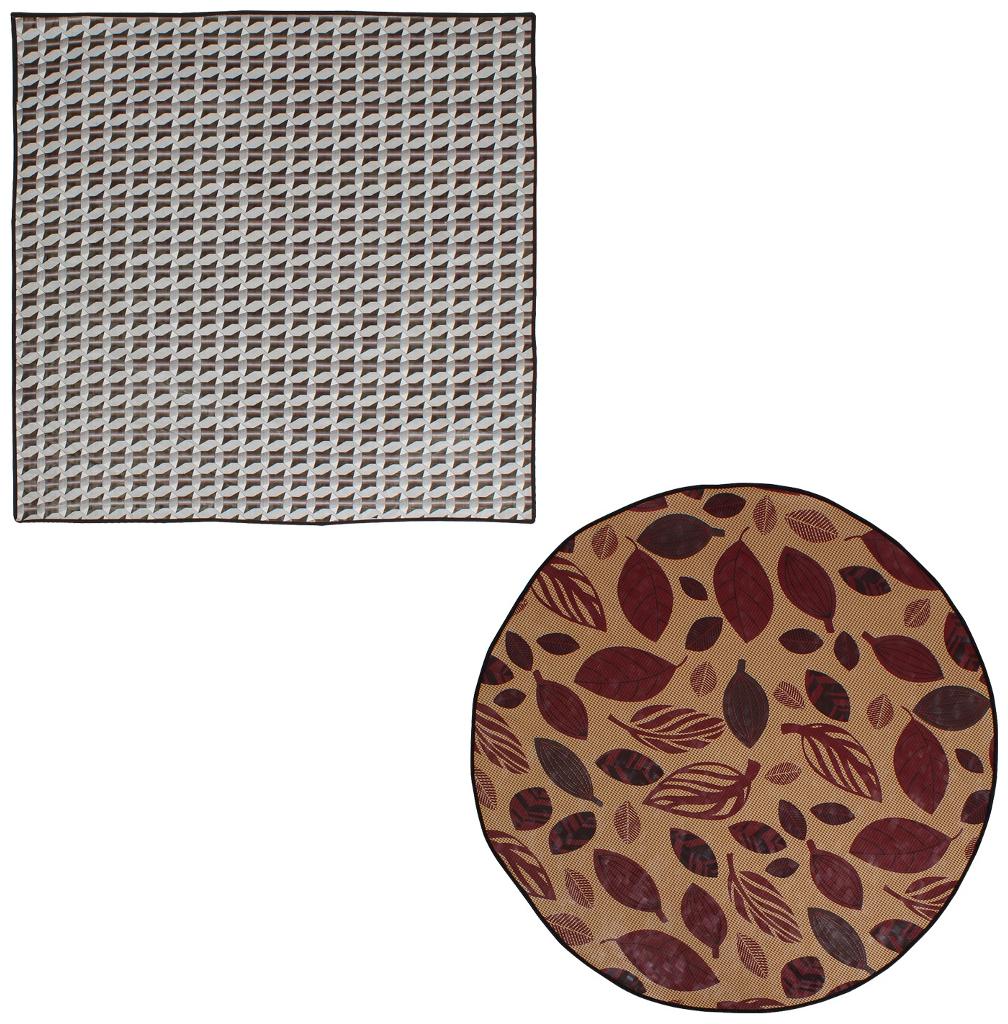 

Glassiano Waterproof and oilproof bed server food mats Combo Pack of 2