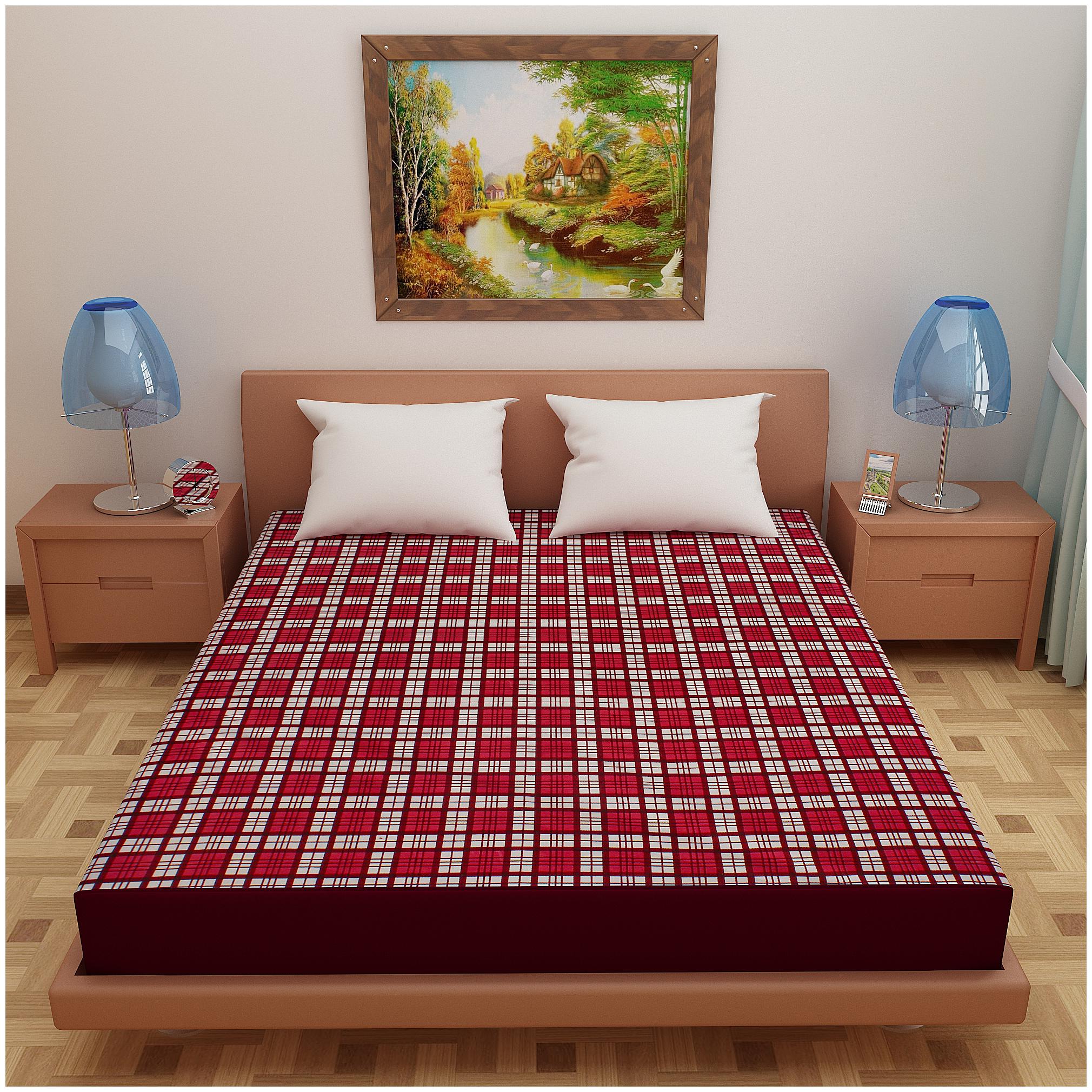 

Glassiano Poly cotton Queen beds Mattress protectors