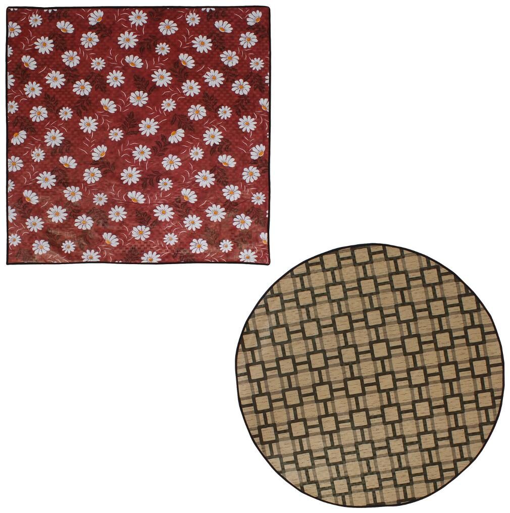

Glassiano Waterproof and oilproof bed server food mats Combo Pack of 2