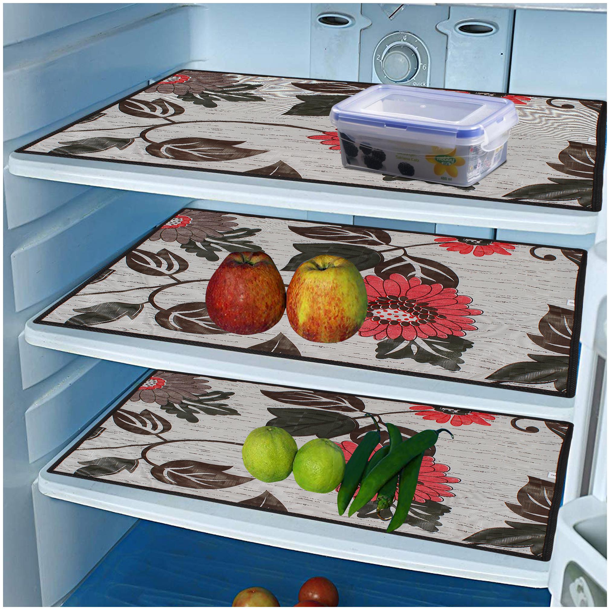 

Glassiano Waterproof Pvc Fridge Mats Set Of 3 Sa21