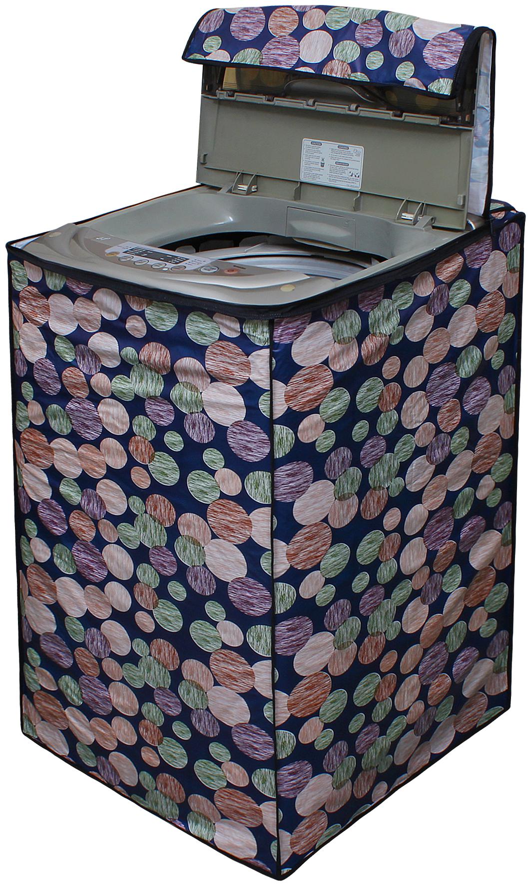 

Glassiano Washing Machine Cover For Fully Automatic Top Load Midea MWMTL065MWO 6 5 kg Washing Machine DA10
