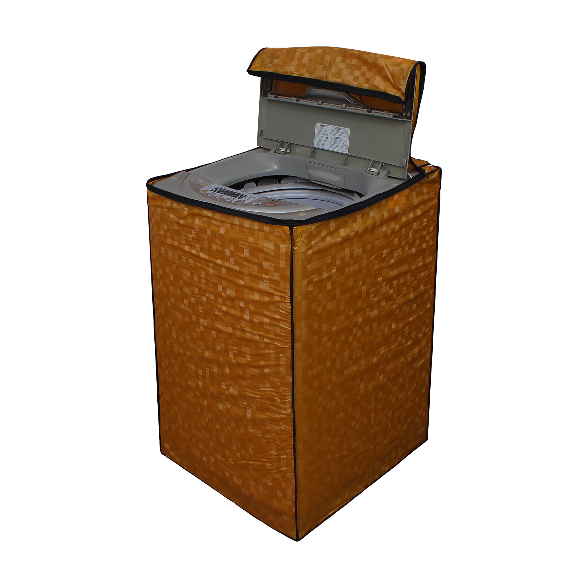 

Glassiano Washing Machine Cover For Fully Automatic Top Load LG T8088NEDLA 7 kg Washing Machine