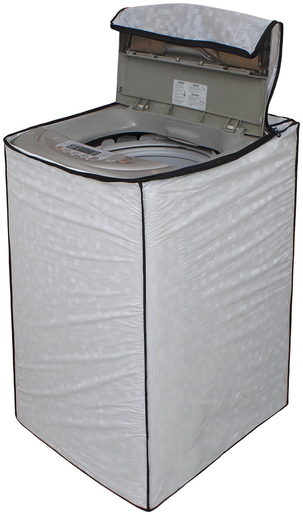 

Glassiano Washing Machine Cover For Fully Automatic Top Load Bosch Serie 2 WOE702W0IN 7 kg Washing Machine