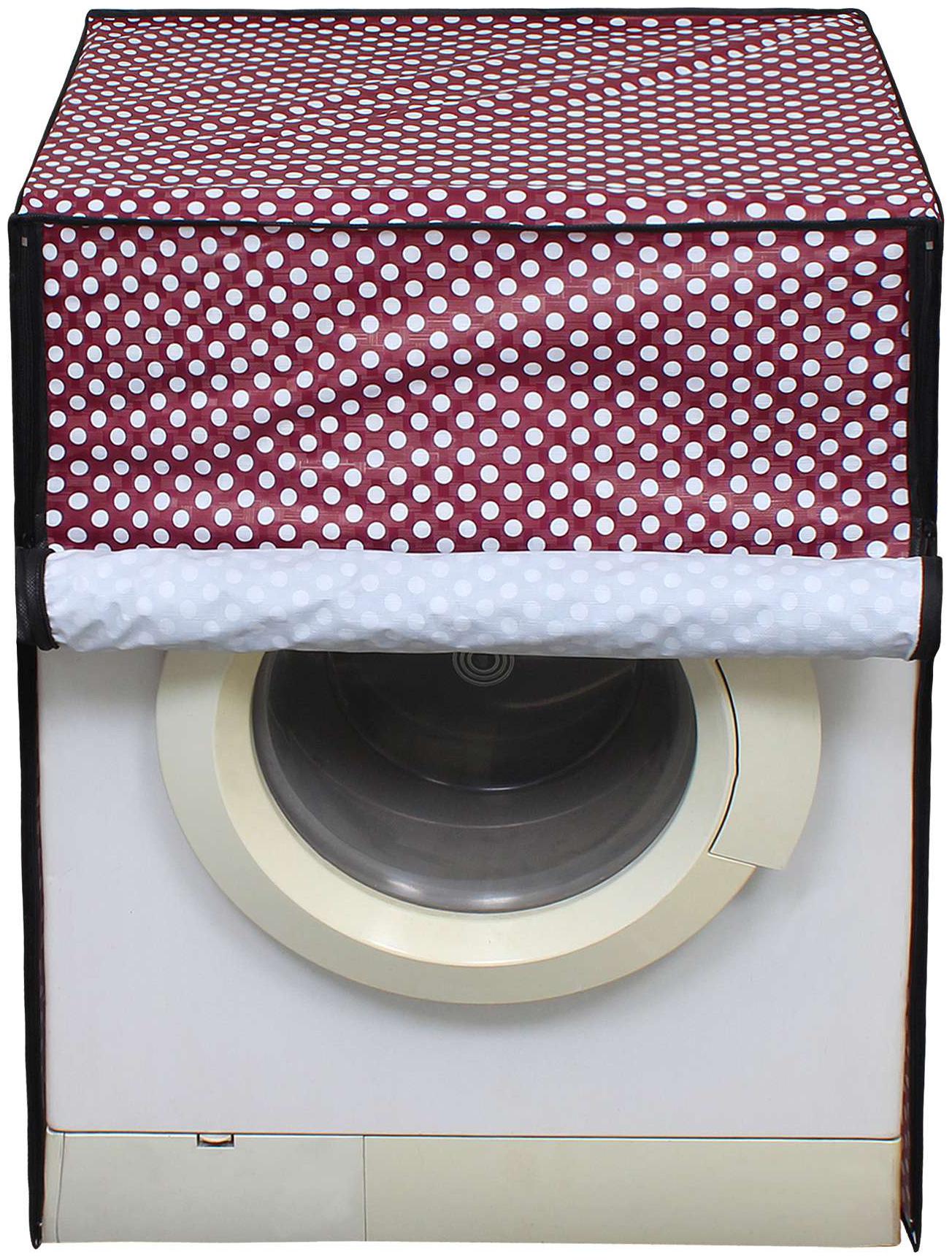 

Glassiano Washing Machine Cover For IFB Elite WX 7 5 kg Fully Automatic Front Loading Washing Machine S 45