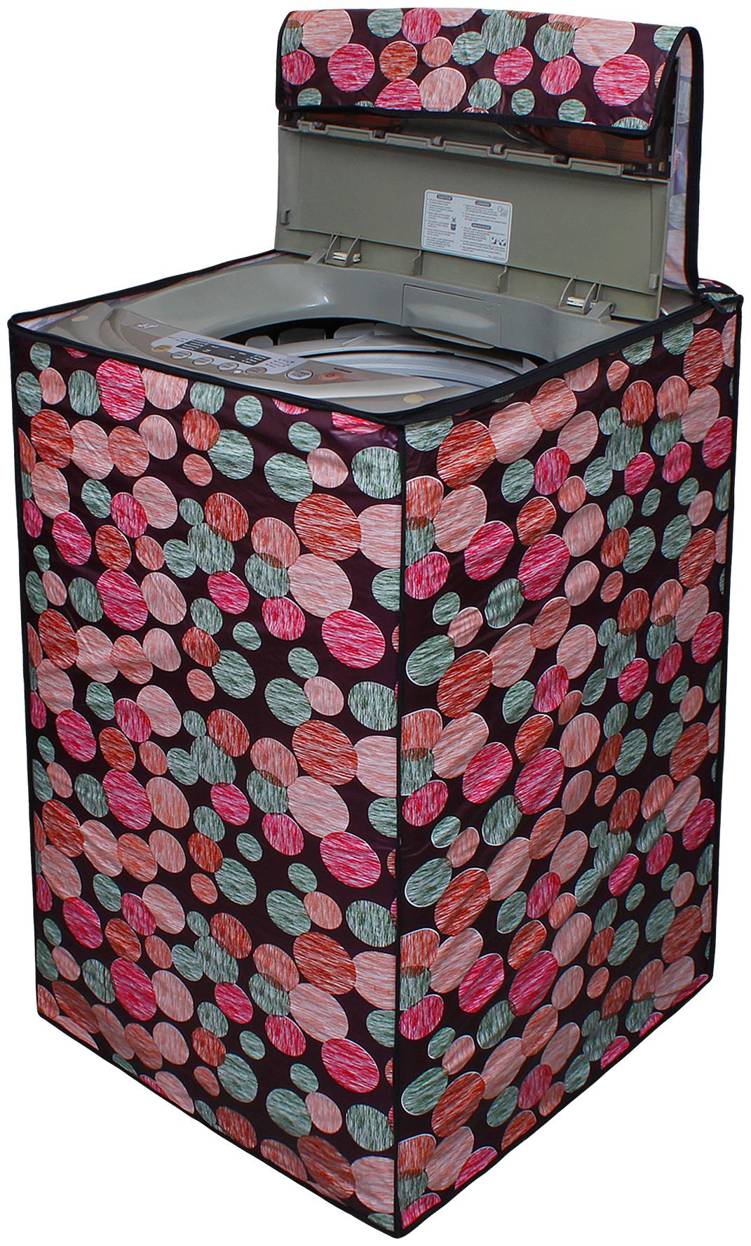 

Glassiano Washing Machine Cover For Fully Automatic Top Load Bosch Serie 4 Pro WOA106X0IN 10 kg Washing machine DA09