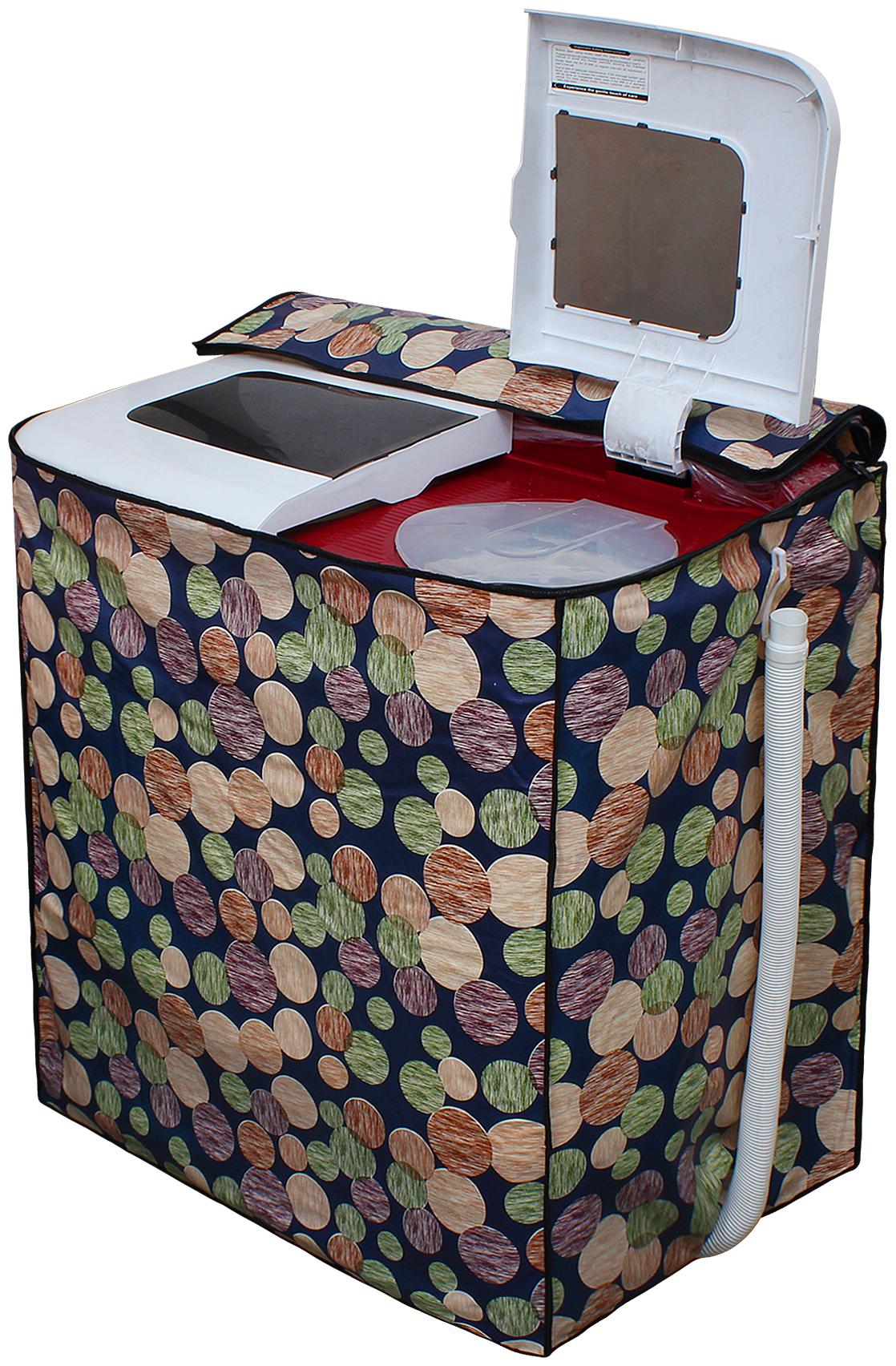

Glassiano Washing Machine Cover For Lg P9039R3Sm Semi Automatic Top Load 8 Kg Washing Machine
