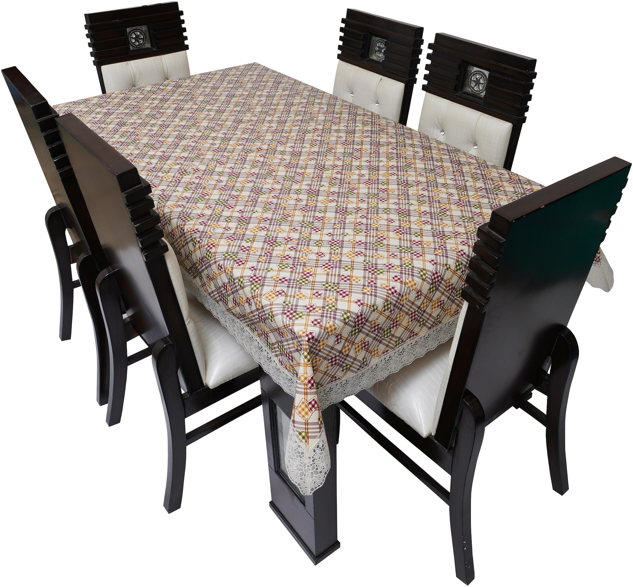 

Glassiano Waterproof Dinning Table Cover 8 Seater 8 Seater Dinning Table Cover Plastic