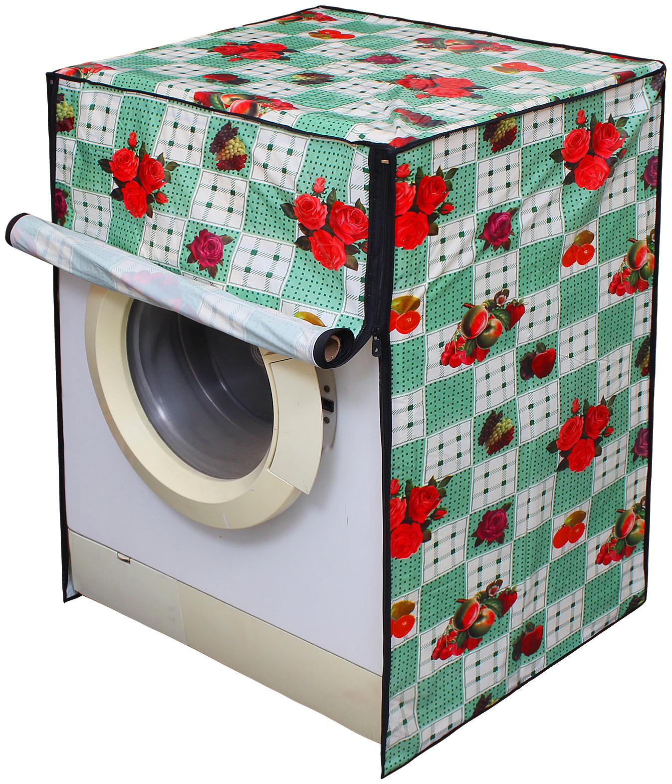 

Glassiano Washing Machine Cover for IFB Eva Aqua SX Fully Automatic Front Load 6 kg DA05