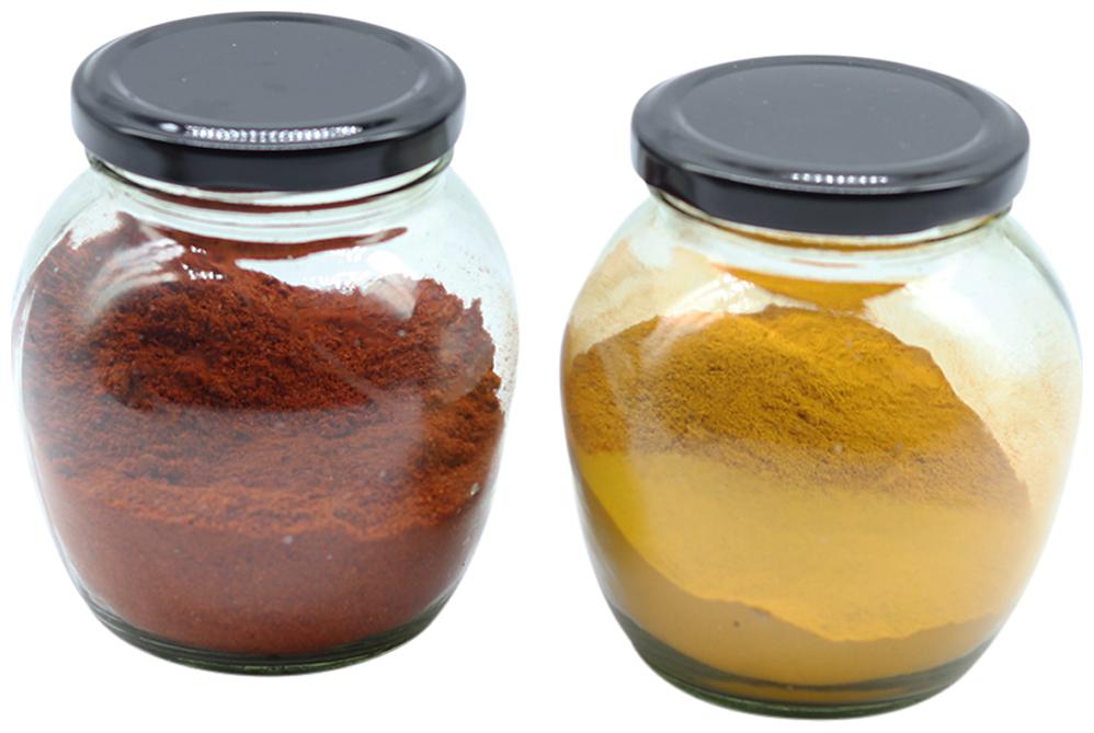 

Glazzure Cute 350ml Apple Shaped Airtight Glass Jar Containers for Dry Fruits Spices Kitchen Items with Rust Proof Black Caps Set of 2