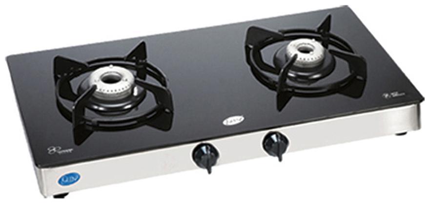 

Glen 2 Burner Regular Black Gas Stove