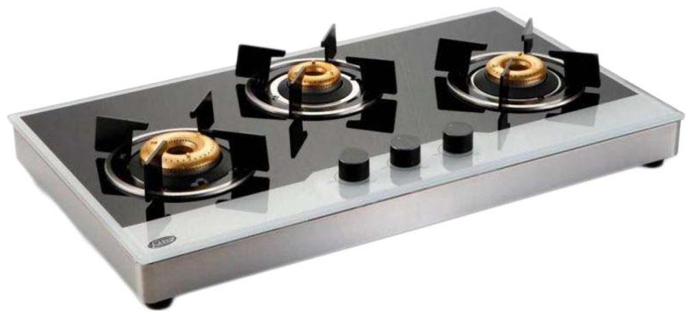 

Glen 3 Burner Regular Black Gas Stove
