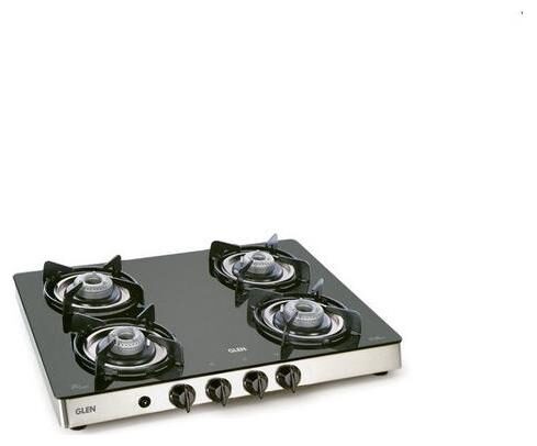 

Glen 4 Burner Automatic Regular Black Gas Stove