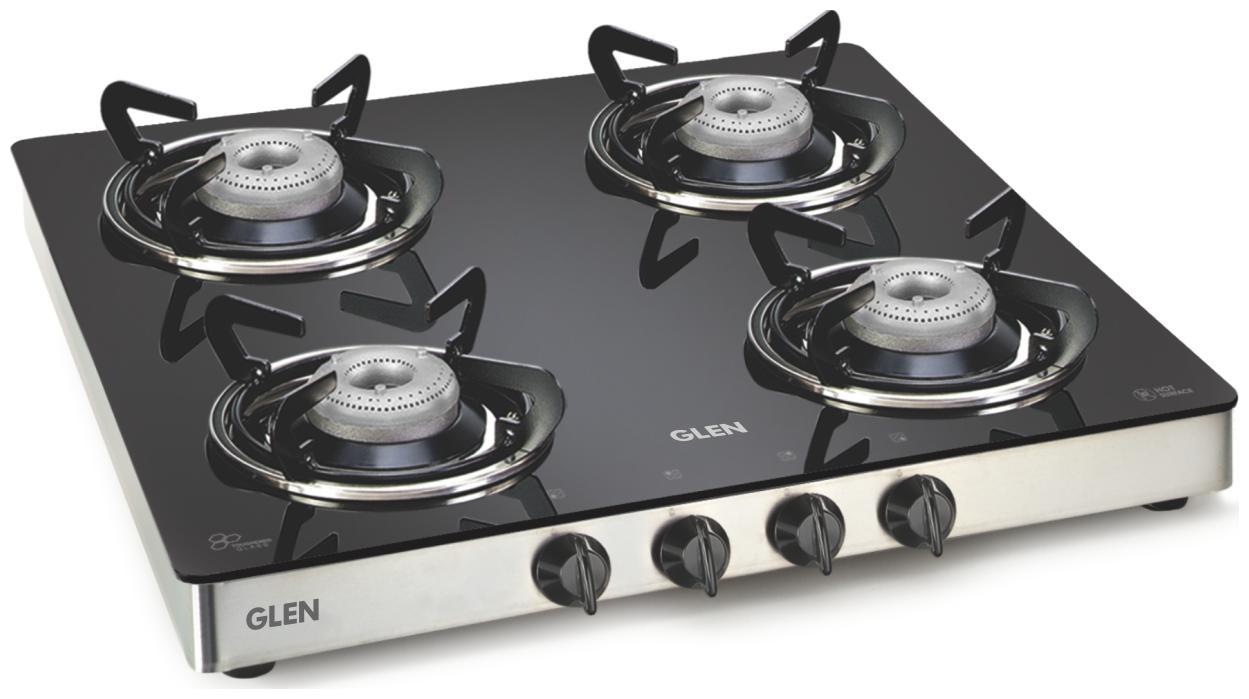 

Glen 4 Burner Regular Black Gas Stove