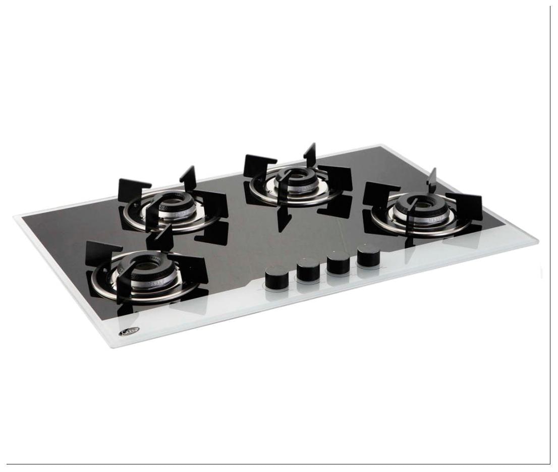 

Glen 4 Burner Automatic Hobs Assorted Gas Stove