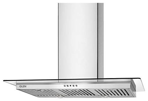 

Glen Wall Mounted Auto Clean 90 cm 1250 m3 h Silver Chimney
