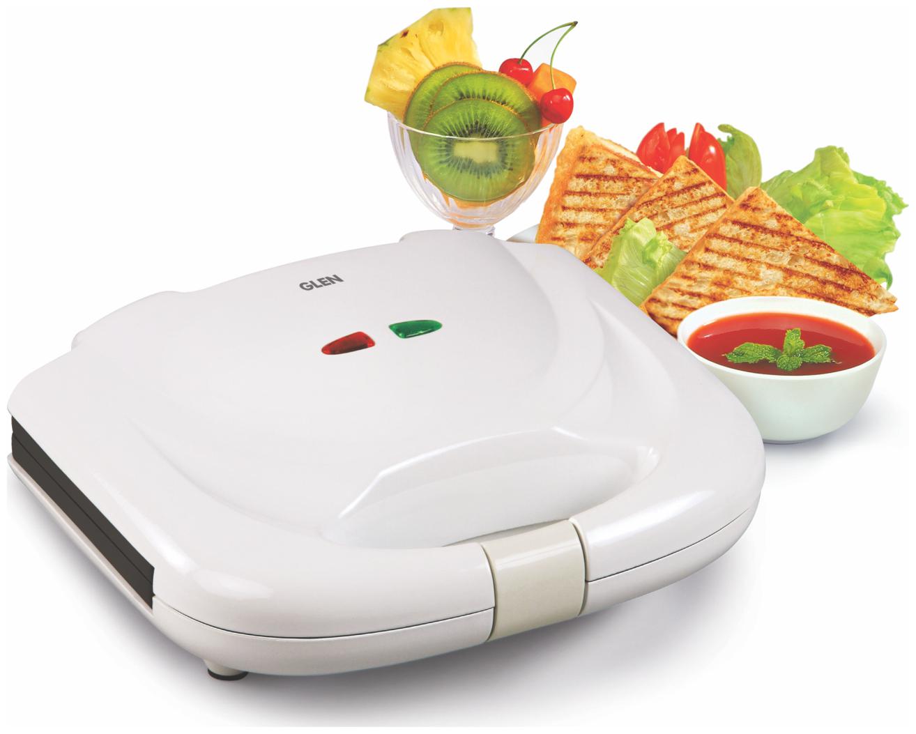

Glen GL 3028 2 Slices Sandwich Maker - White