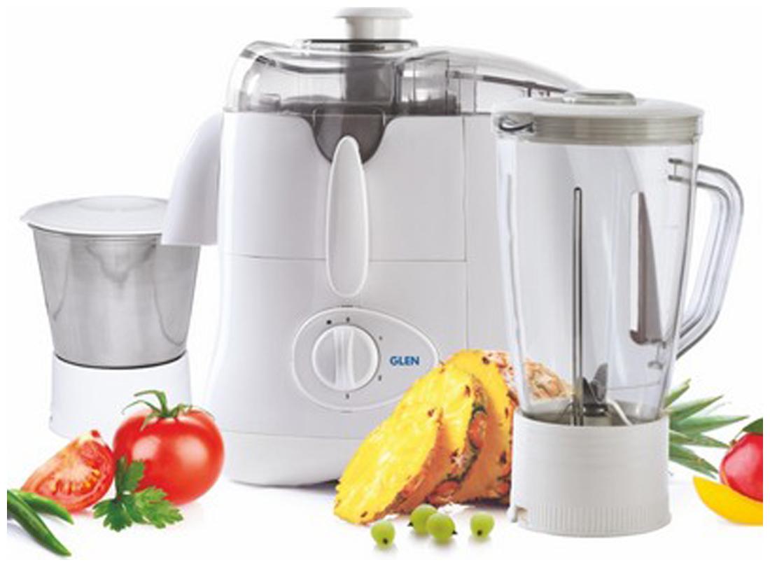 

Glen 4015 500 W Juicer Mixer Grinder ( White 3 Jars )
