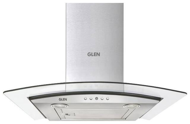Glen Wall Mounted 60 cm 1000 m3/h Silver Chimney ( CH6071EX60BFLTW )