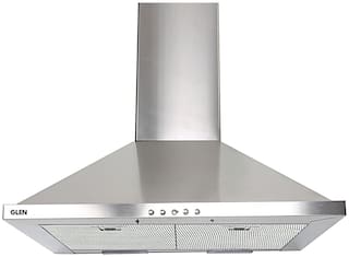 Glen Wall Mounted 60 cm 750 m3/h Silver Chimney ( CH6075X60X750CF )