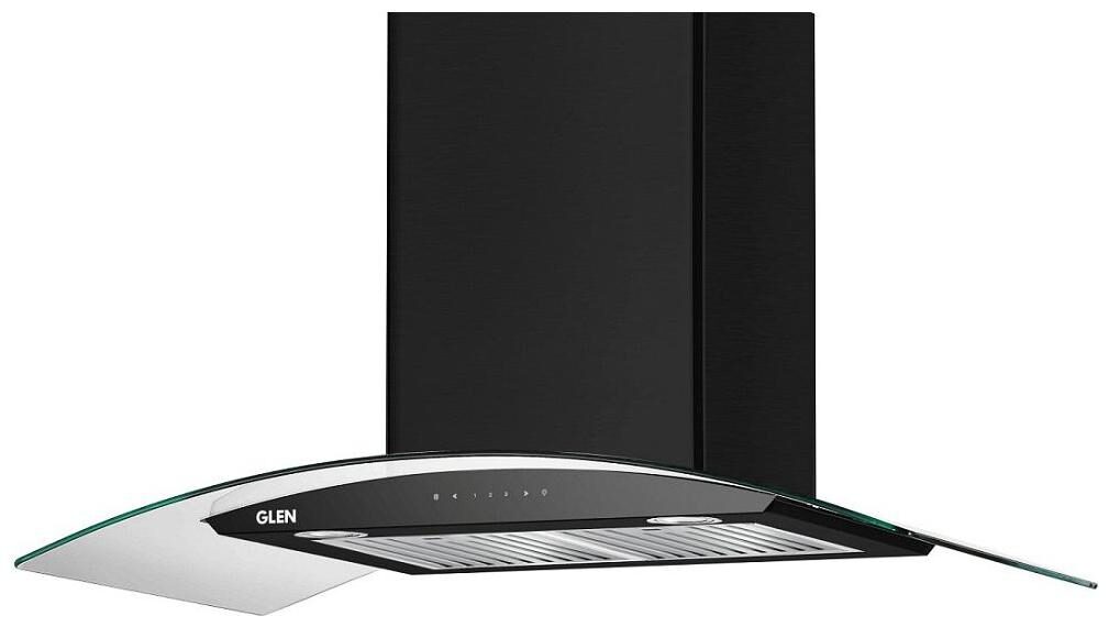 

Glen Wall Mounted 90 cm 1200 m3 h Black Chimney