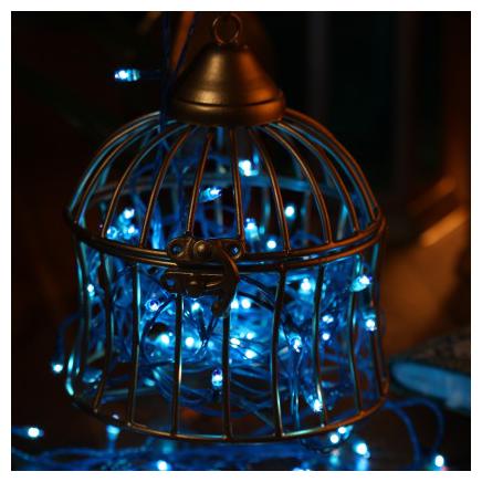 

GLOWTRONIX (3Meter) Blue Colour Frosted Rice Lights Serial Decoration Light with Diwali navratra Christmas