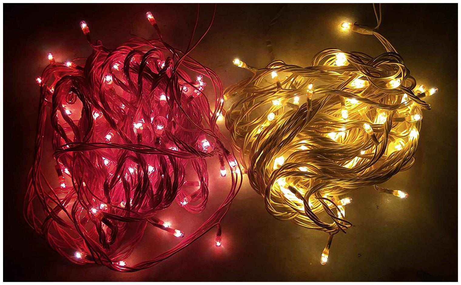 

Glowtronix 3M LED Rice Decoration Light For Diwali Christmas (Pack Of 2)