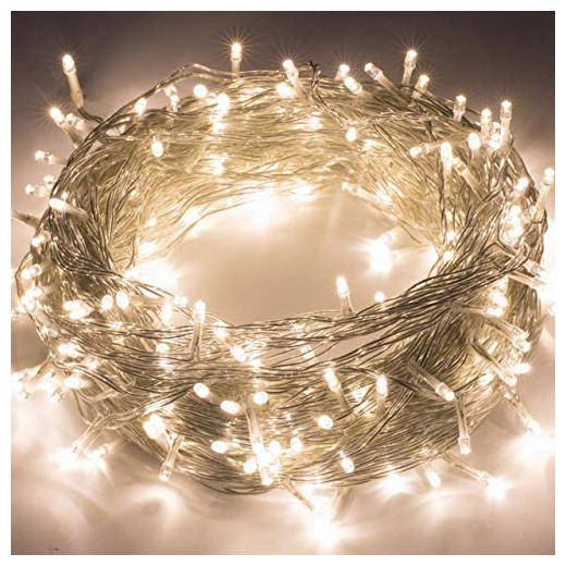 

Glowtronix Warm White 54Leds 12m Led String Fairy Lights Decorative Rope Firefly Lights For Patio Pathway Bedroom Outdoor And Indoor