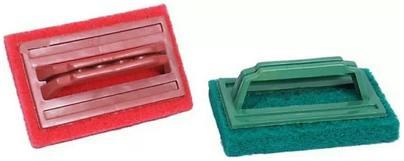 

GLUCKLICH TILE CLEANER SCRUBBER TILE BRUSH MULTICOLOR PACK OF 2
