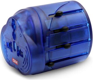 GM World Travel Adaptor (Suitable For Different Types Of Plugs) - Assorted