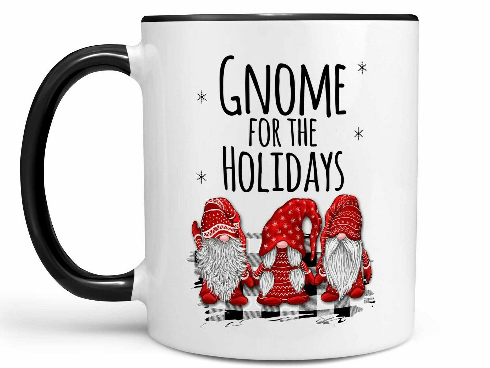 

Gnome for the Holidays Coffee Mug Christmas Coffee Mug or Christmas Coffee Cup