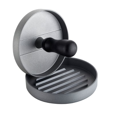 

Godskitchen Burger Press Aluminum Hamburger Maker Non Stick Patty Mold Ideal for BBQ
