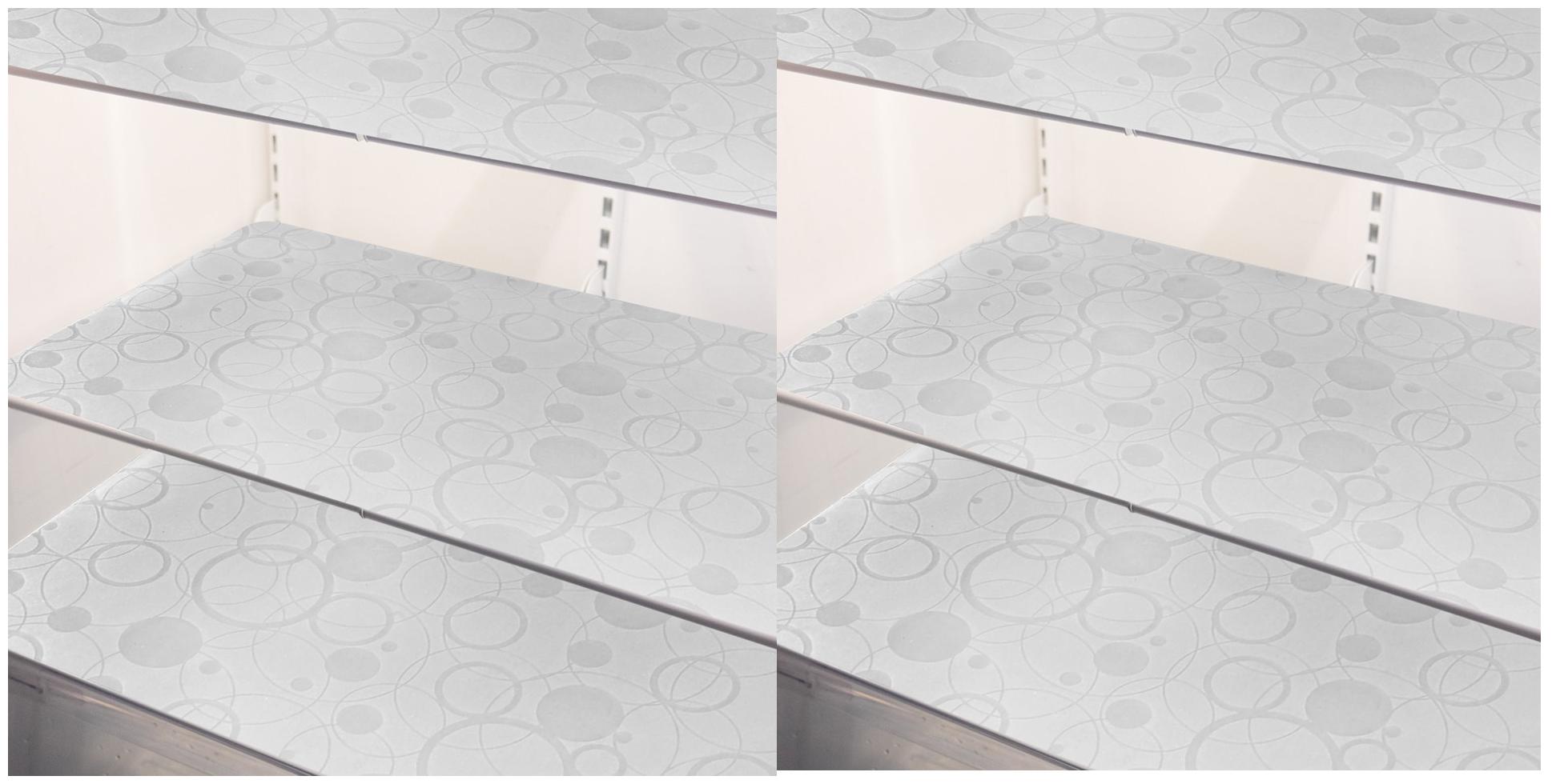 

Goel Home Decor PVC circle print Refrigerator Drawer Fridge Multi-Purpose Mats- 13 inch 19 inch- Set of 6 Pieces