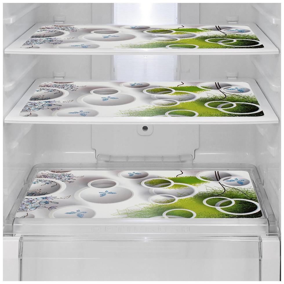 

Goel Home Decor Classic printed fridge drawer table mats (pack of 3) 17 5 11 5 Inches