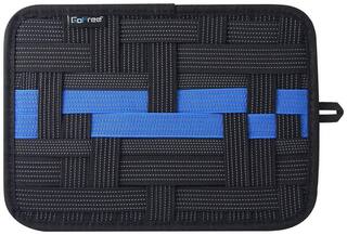 GoFree Electronics & Accessories Organizer Grid Pad   Manager for Cables, HDD, Power Bank, Cables, Chargers, Card Readers & Other Accessories.