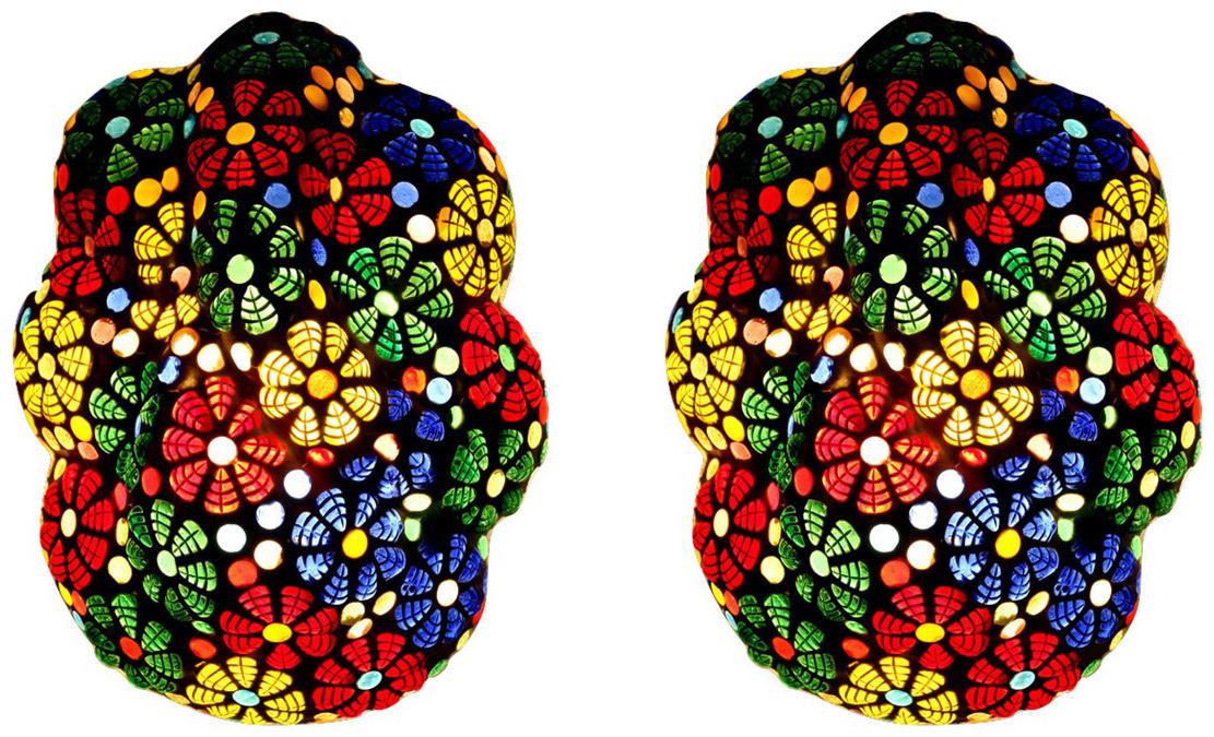 

Gojeeva Glass Sconce Light Wall Lamp Pack Of 2