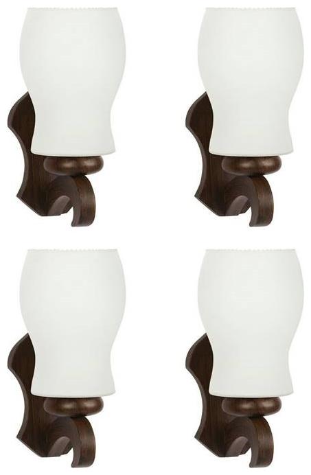 

Gojeeva New Designer decorative wall light Lamp( Set Of 4) White