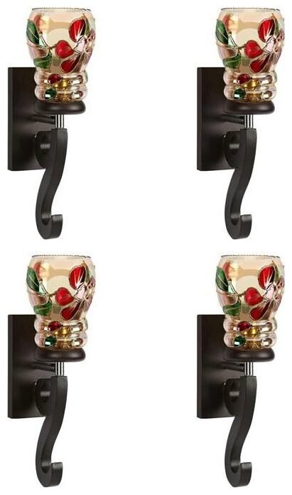 

Gojeeva New Designer decorative wall light Lamp( Set Of 4) Multi