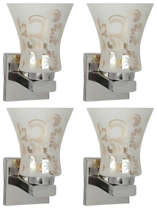 

Gojeeva New Designer decorative wall light Lamp( Set Of 4) Transparent