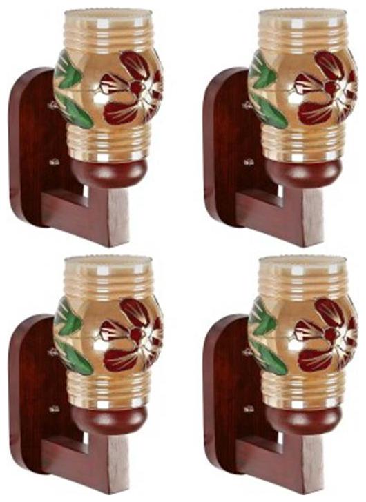 

Gojeeva New Designer decorative wall light Lamp( Set Of 4) Multi