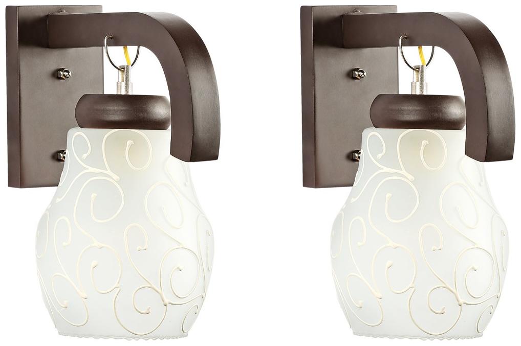 

Gojeeva New Designer decorative sconce wall light Lamp( Set Of 2)