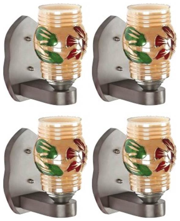 

Gojeeva New Designer decorative wall light Lamp( Set Of 4) Multi